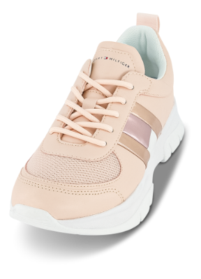 Tommy Hilfiger børnesneaker rosa T3A4-30633-