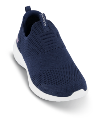Skechers barnelerretsko marineblå 81548L