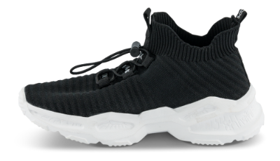 KOOL barnesneaker sort 7711102411