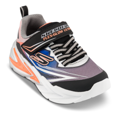 Skechers S-Lights Flex-Glow Ultra Sneaker Sort 400139L (27-37)