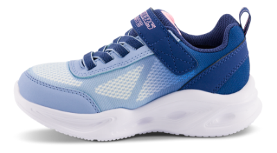 Skechers S-Lights Sola Glow Ombre Deluxe Sneaker Blå 303714L (27-36)