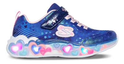 Skechers S-Lights Eternal Heart Lights Sneaker Blå 302696L