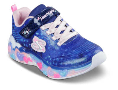 Skechers S-Lights Eternal Heart Lights Sneaker Blå 302696L