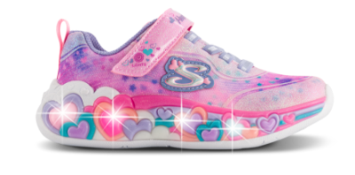 Skechers S-Lights Eternal Heart Lights Sneaker Rosa 302696L