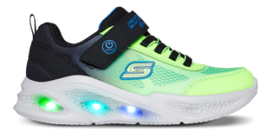 Skechers S-Lights Meteor-Lights Krendox Sneaker Gul 401495L