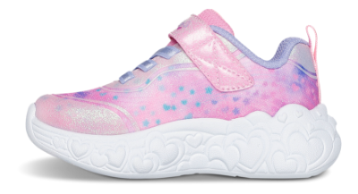 Skechers S-Lights Eternal Heart Lights Sneaker Rosa 302696N
