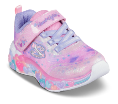 Skechers S-Lights Eternal Heart Lights Sneaker Rosa 302696N