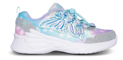 Skechers Dream Racer Wing Brites Sneaker Sølv 303055L