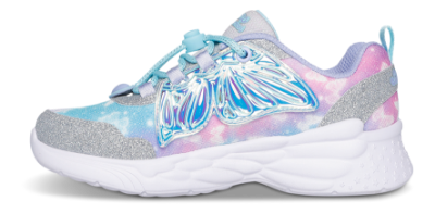 Skechers Dream Racer Wing Brites Sneaker Sølv 303055L