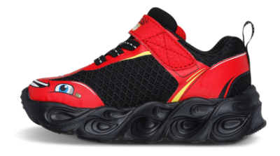 Skechers Hot Lights Thermo Flash Wheel Buddies Sneaker Rød 402306N