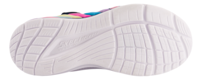 Skechers S-Lights Rainbow Cruisers Rainbow Sneaker Lilla 303722L