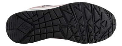 Skechers Uno Gen1 Platinum Flash Sneaker Sølv 310328L