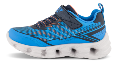 Skechers S-Lights Vortex 2.0 Veltrox Sneaker Blå 400605L