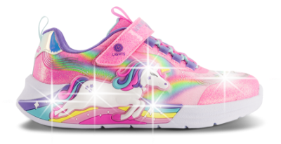 Skechers S-Lights Unicorn Chaser Sneaker Rosa 302298N (21-26)