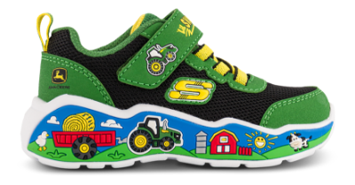 Skechers John Deere Play Scene Barn Squad Buddies Grønn 407065N