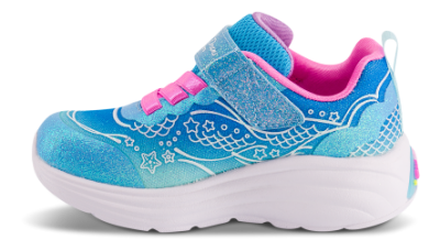 Skechers S-Lights My Dreamers Lil Mermaid Sneaker Blå 303061N (21-26)
