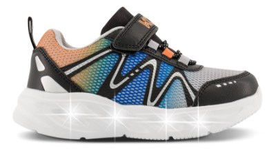 KOOL Blinkesneaker Sort 7616112712