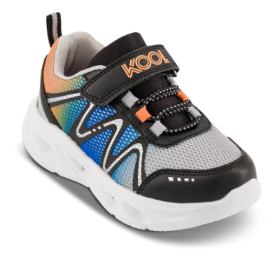 KOOL Blinkesneaker Sort 7616112712
