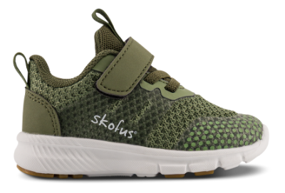 Skofus Barnesneaker Grønn 7616115540