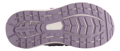 Viking Bouncy Glitter Sko Lilla 3-55500