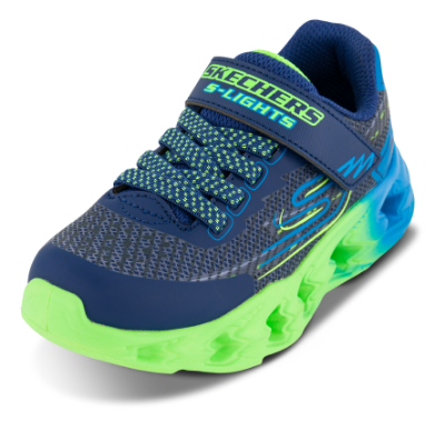 Skechers S-Lights Vortex 2.0 Quantroid Sneaker Blå 400604L (27-36)
