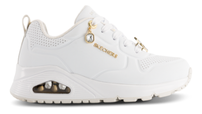 Skechers Uno Gen1 Trendy Jewels Sneaker Hvid 310562L (27-39)