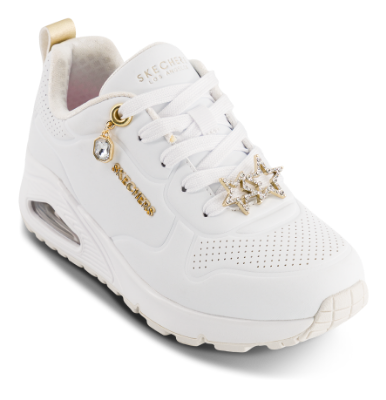 Skechers Uno Gen1 Trendy Jewels Sneaker Hvid 310562L (27-39)