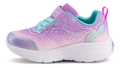 Skechers S-Lights My Dreamers Lil Mermaid Sneaker Lilla 303061N (21-26