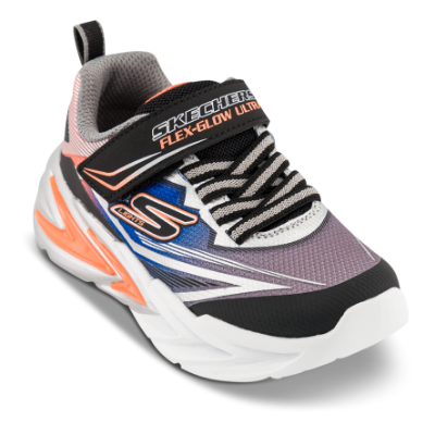 Skechers S-Lights Flex-Glow Ultra Sneaker Sort 400139L (27-37)