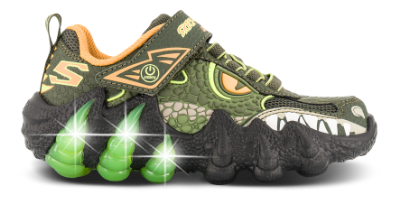 Skechers S-Lights Skech-O-Saurus Light 2.0 Sneaker Sort 400121 (27-36)
