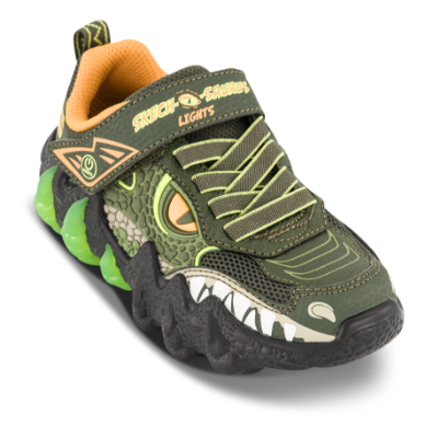 Skechers S-Lights Skech-O-Saurus Light 2.0 Sneaker Sort 400121 (27-36)