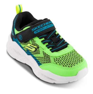 Skechers S-Lights Meteor-Lights 2.0 Sneaker Grøn 401490L (27-36)