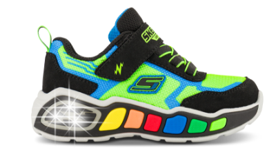 Skechers Play Scene Storm Brights Sneaker Grøn 407606N (21-26)