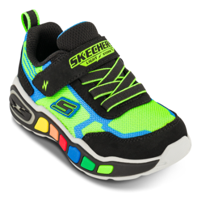Skechers Play Scene Storm Brights Sneaker Grøn 407606N (21-26)