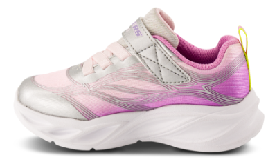 Skechers S-Lights Cosmic Glow Sneakers Sølv 303712N (21-26)