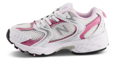New Balance 530 Bungee Sneaker Hvid Rosa PZ530RK (28-35)