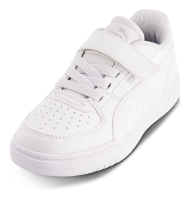 Puma Caven III Kids Sneaker White Silver 406239 01 (28-35)