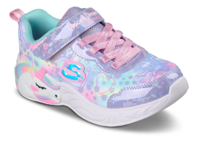 Skechers S-Lights Unicorn Dreams Sneaker Lilla 303063LC (27-36)