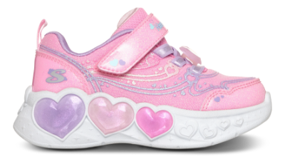 Skechers S-Lights Enchanted Heart Sneaker Pink 303266NC (21-26)