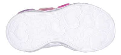 Skechers S-Lights Enchanted Heart Sneaker Pink 303266NC (21-26)