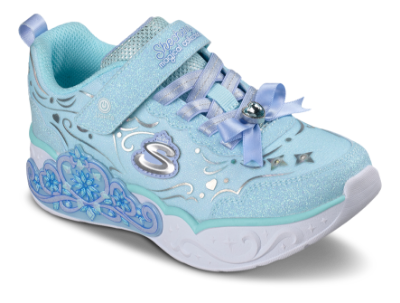 Skechers S-Lights Princess Steps Sneaker Blå 303732LC (27-38)