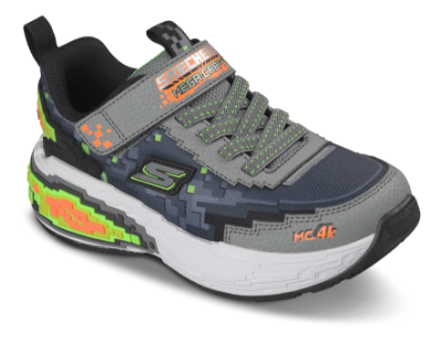 Skechers Mega-Craft 4K Sneaker Grå 402160L (27-37)