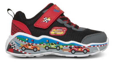 Skechers Play Scene Sneakers Svart 407312N (21-26)