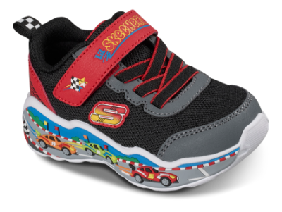 Skechers Play Scene Sneakers Svart 407312N (21-26)