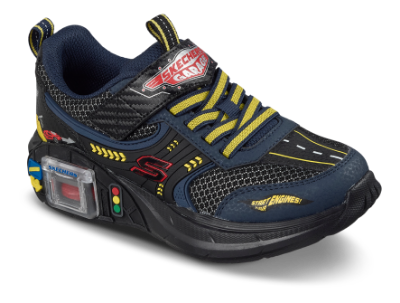 Skechers Garage Sneakers Svart 402150L (27-37)