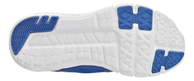 KOOL børnesneaker blå/lime