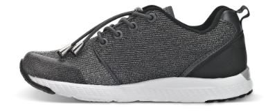 mia maja barnesneaker sort/sølv