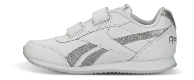 Reebok barnesneaker hvid/sølv Royal CL JOG CFK