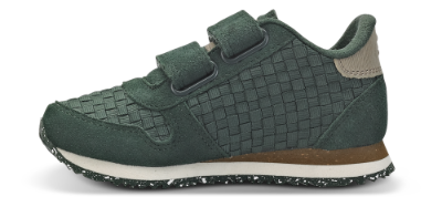 Woden Wonder barnesneaker grøn WW030