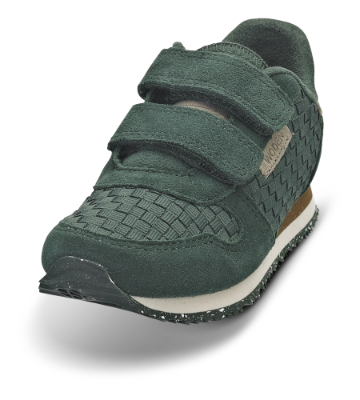 Woden Wonder barnesneaker grøn WW030